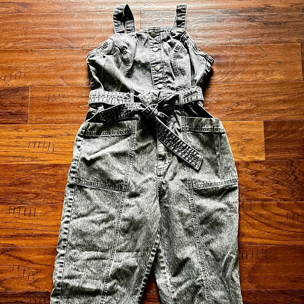 Universal Thread - Gray Acid Wash Jumpsuit